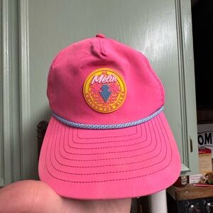MELIN Hydro Coronado Drip Hat/Cap neon pink RARE